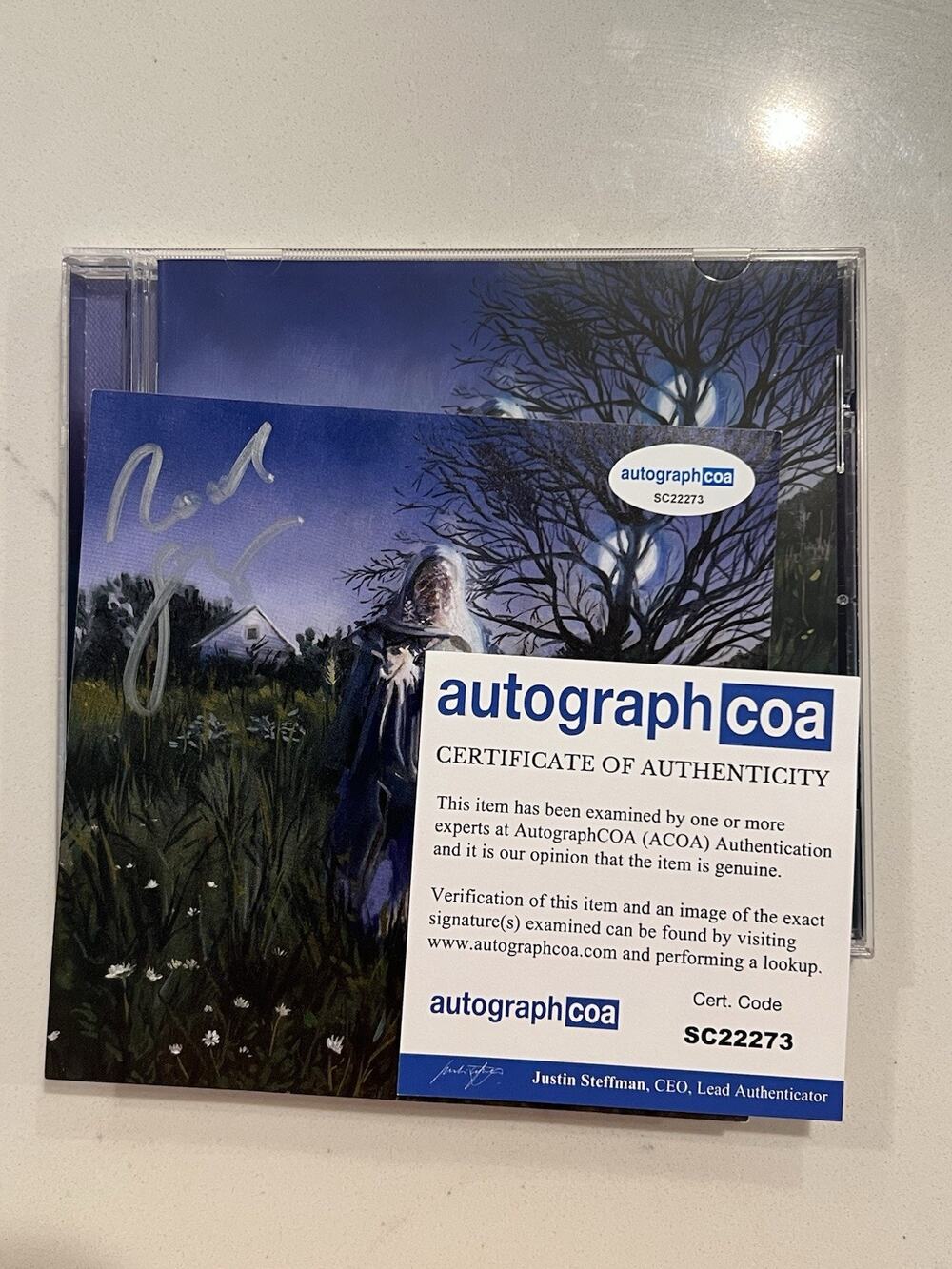 Noah Cyrus Signed/Autographed - Hardest Part CD + Signed Album Art Card ACOA #8